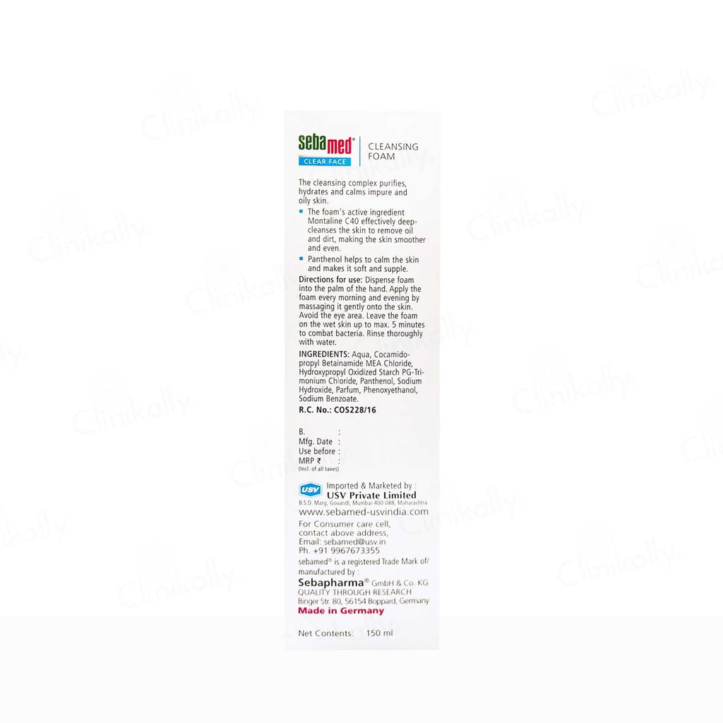 Sebamed Clear Face Cleansing Foam