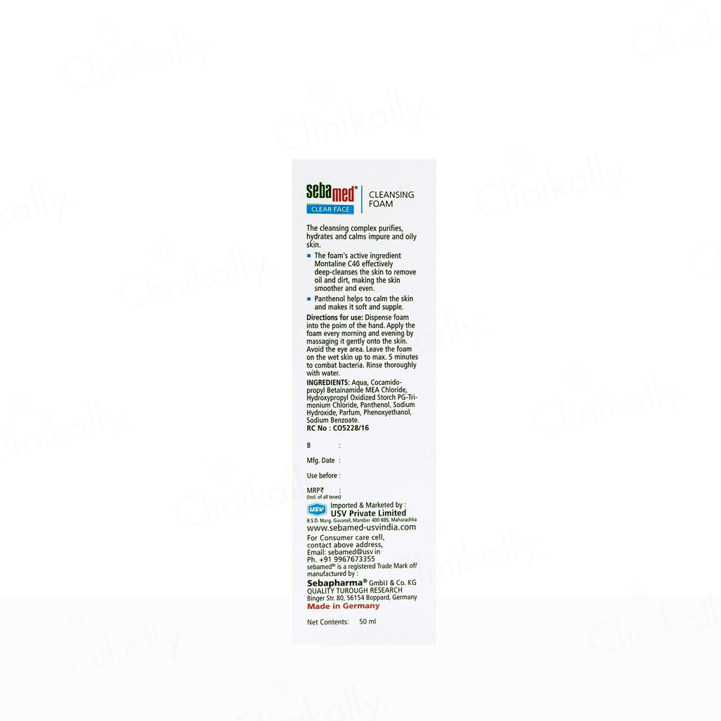 Sebamed Clear Face Cleansing Foam