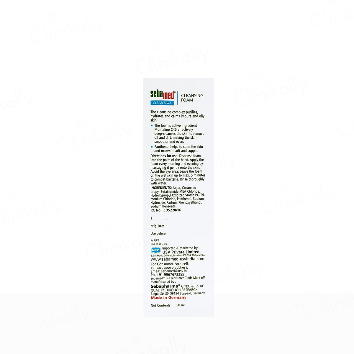 Sebamed Clear Face Cleansing Foam