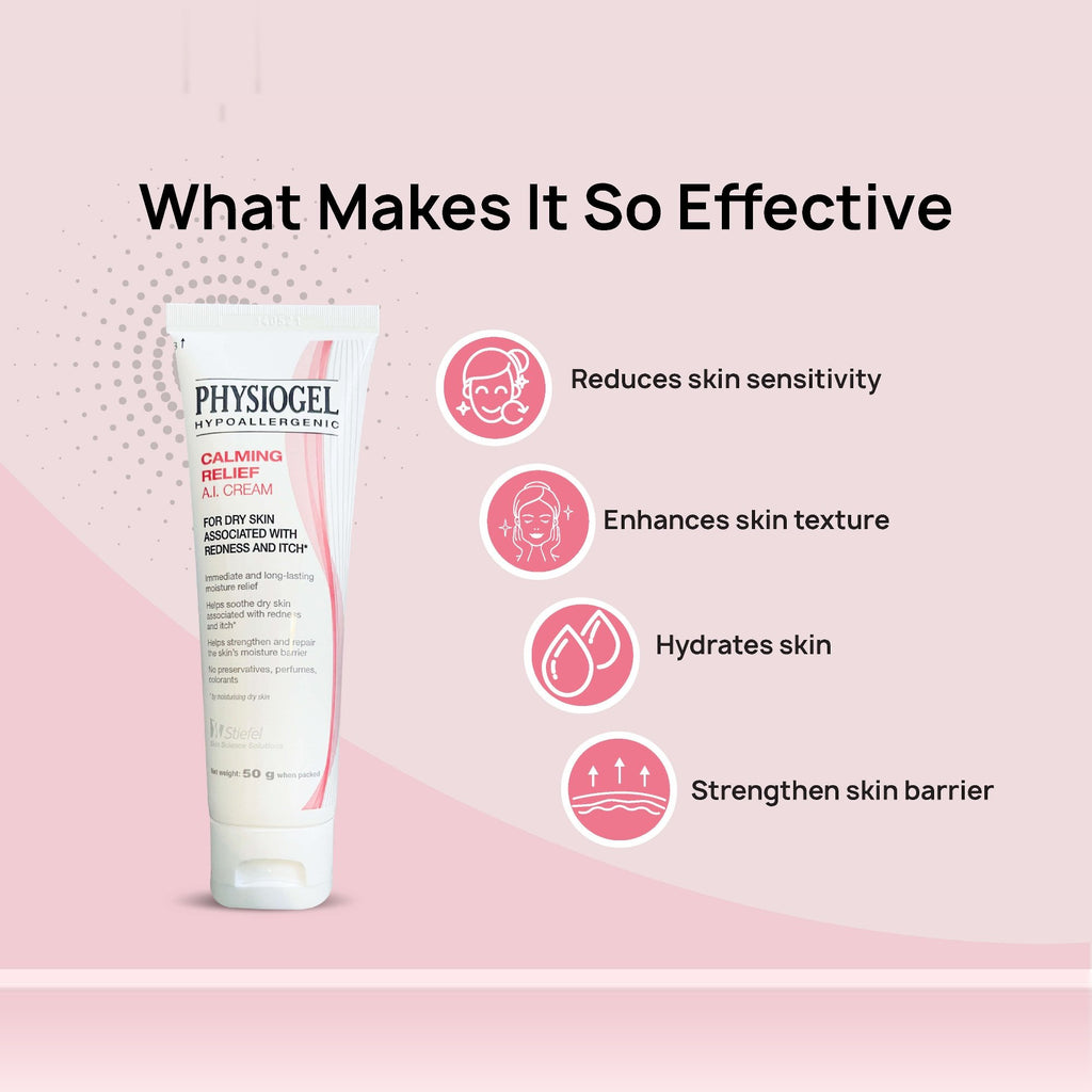 Physiogel Hypoallergenic Calming Relief A.I. Cream