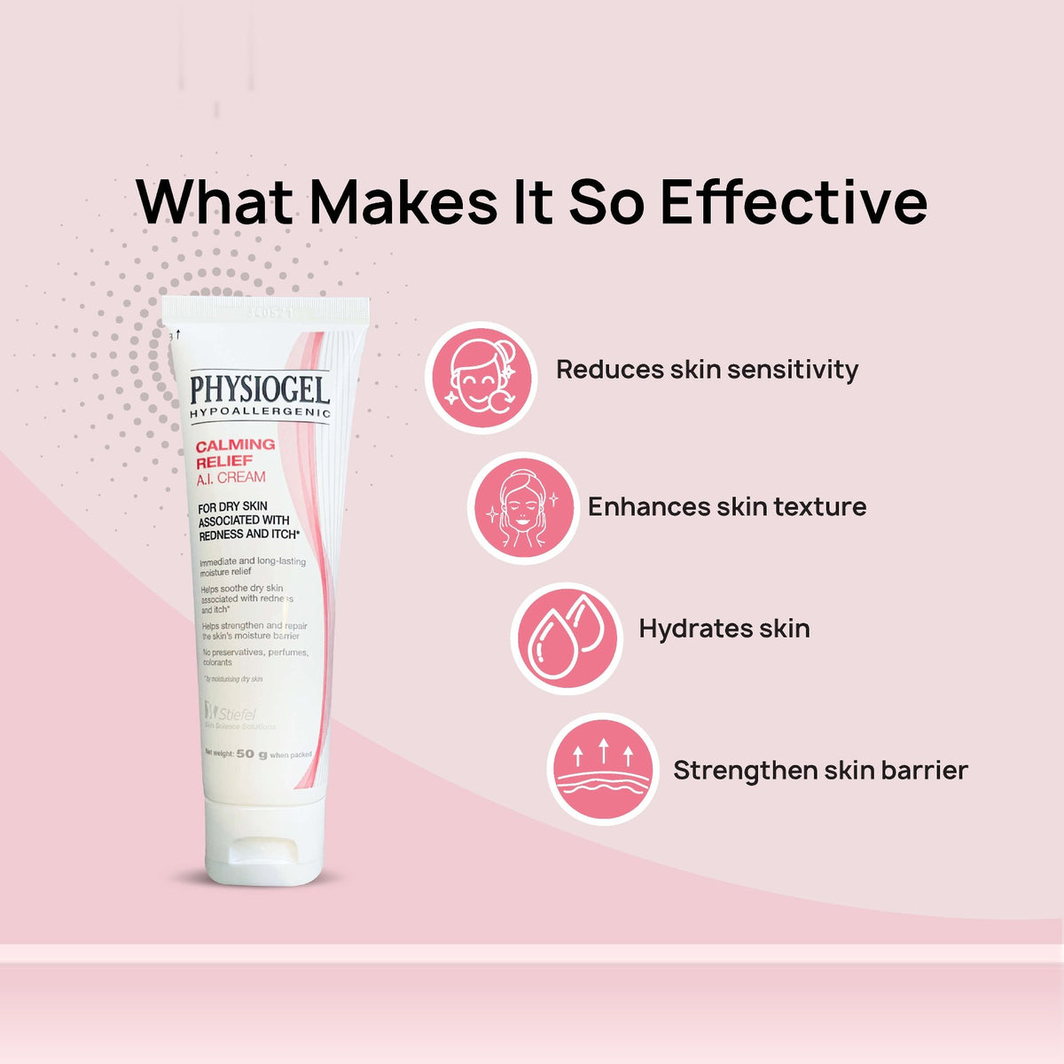 Physiogel Hypoallergenic Calming Relief A.I. Cream