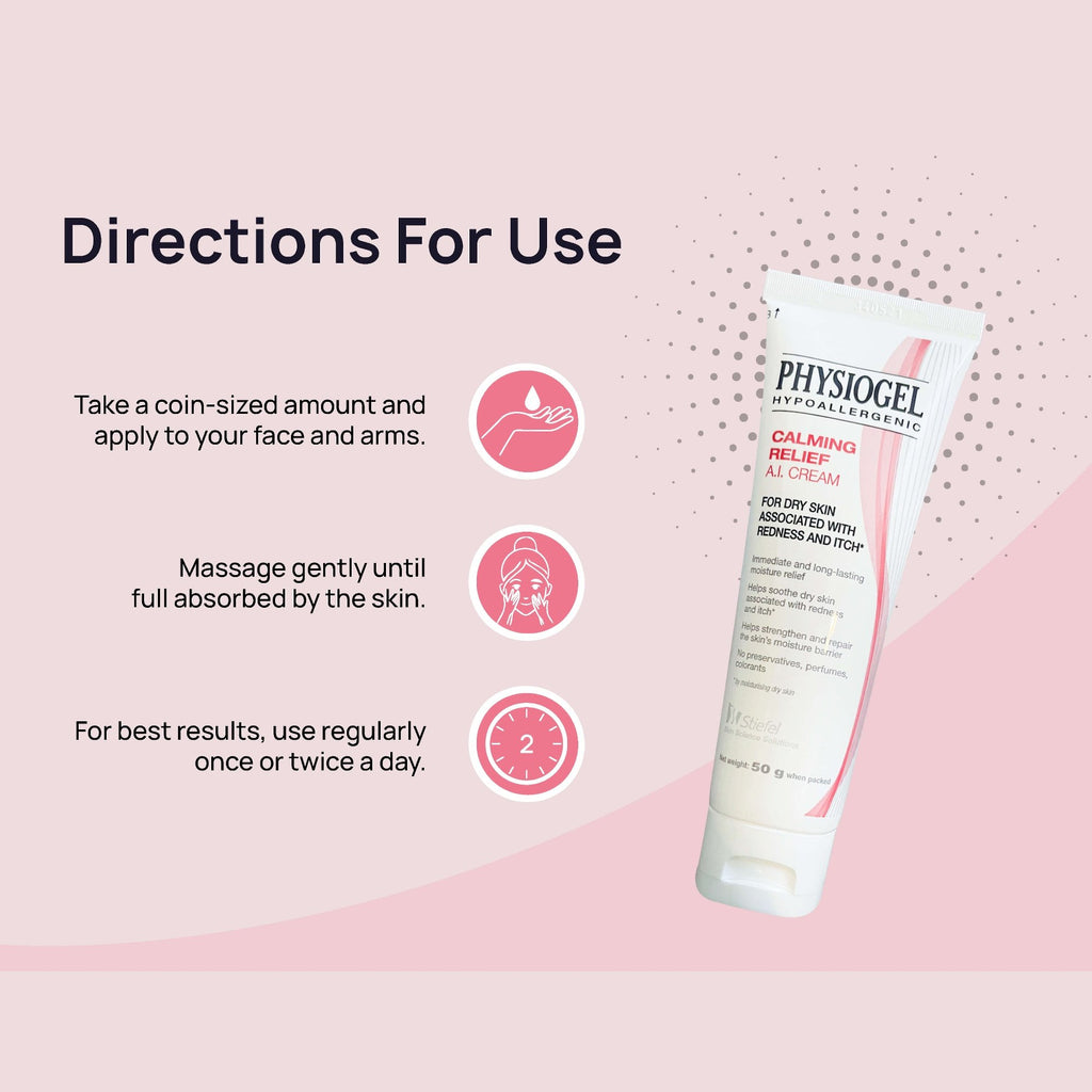 Physiogel Hypoallergenic Calming Relief A.I. Cream