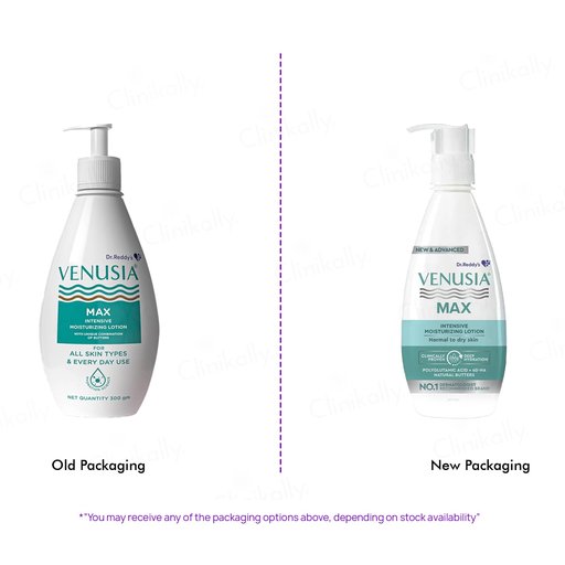 Venusia Max Intensive Moisturizing Lotion