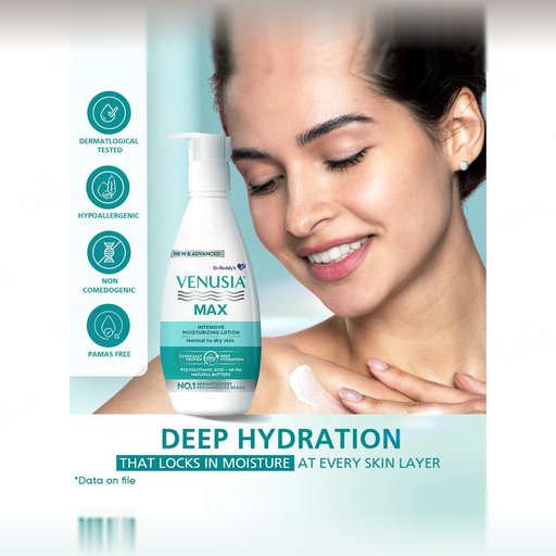 Venusia Max Intensive Moisturizing Lotion