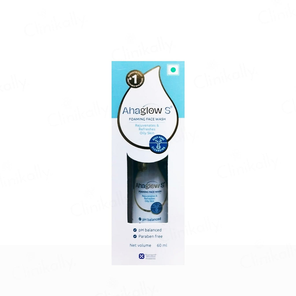 Ahaglow S Foaming Face Wash