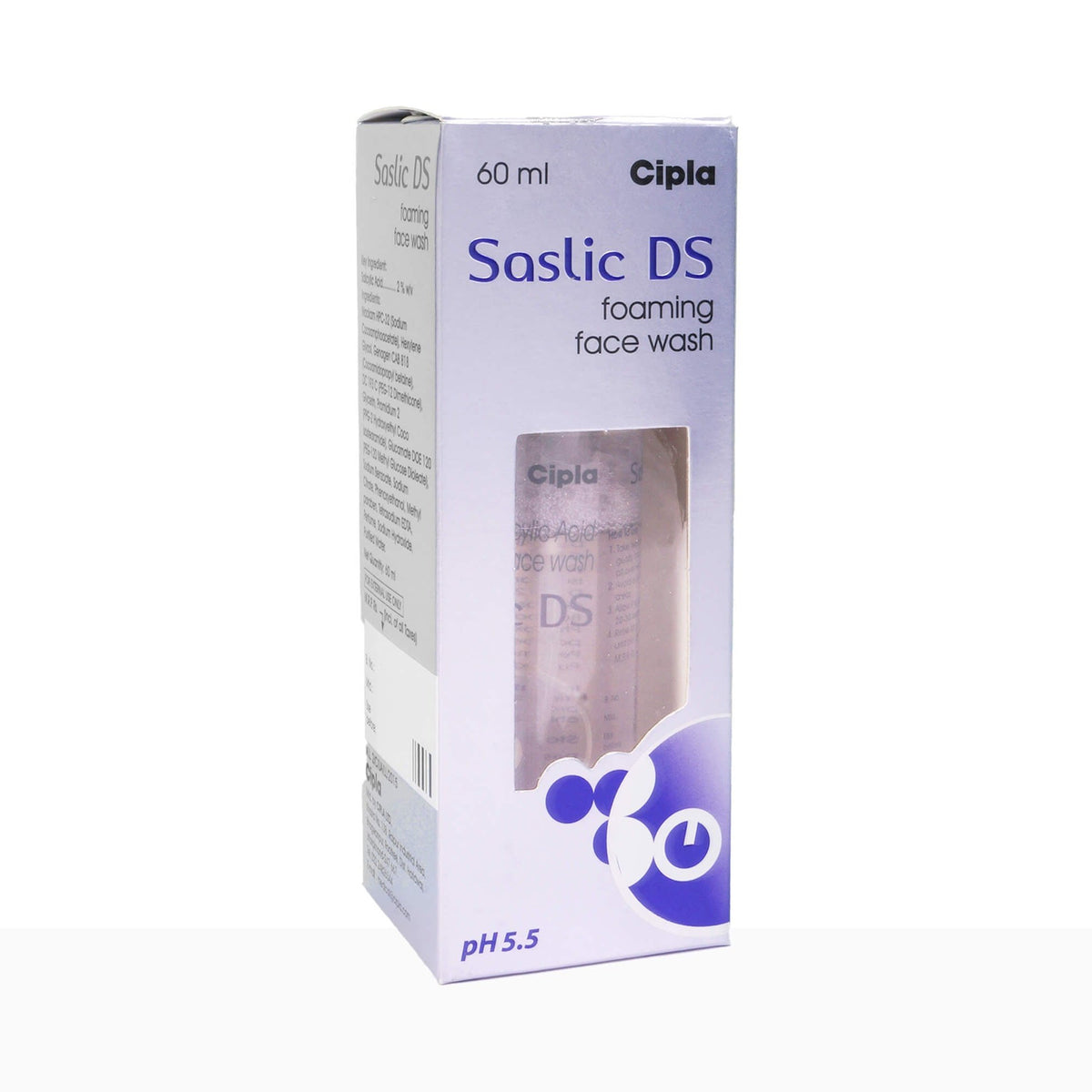 Saslic DS Foaming Face Wash