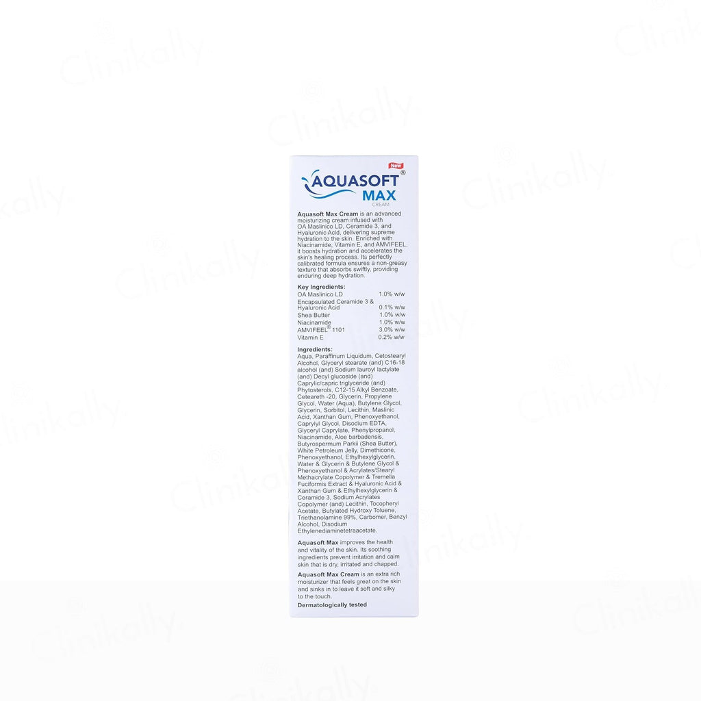 Aquasoft Max Intense Moisturizing Cream