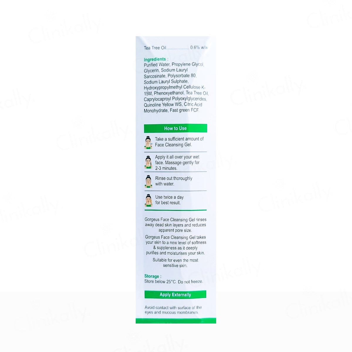 Gorgeus Face Cleansing Gel
