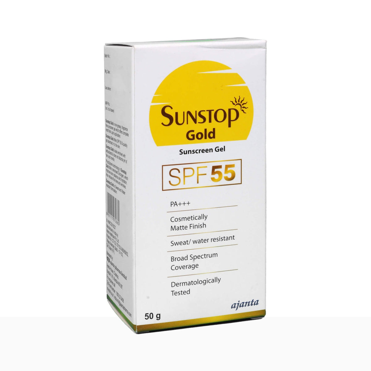 Sunstop Gold Sunscreen Gel SPF 55 PA+++