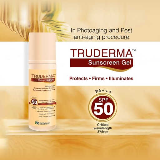 Truderma Sunscreen Gel SPF 50 PA+++
