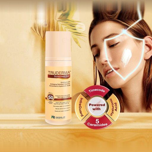 Truderma Sunscreen Gel SPF 50 PA+++