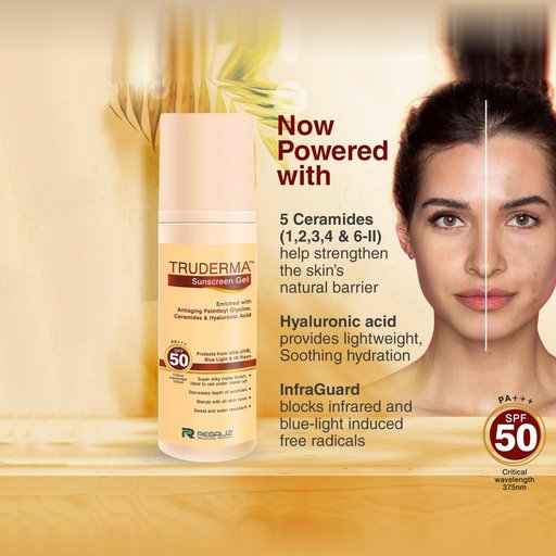 Truderma Sunscreen Gel SPF 50 PA+++