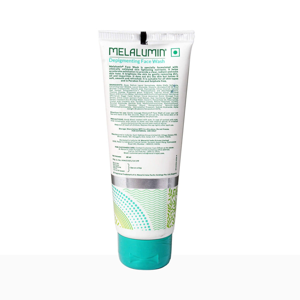 Melalumin Depigmenting Face Wash