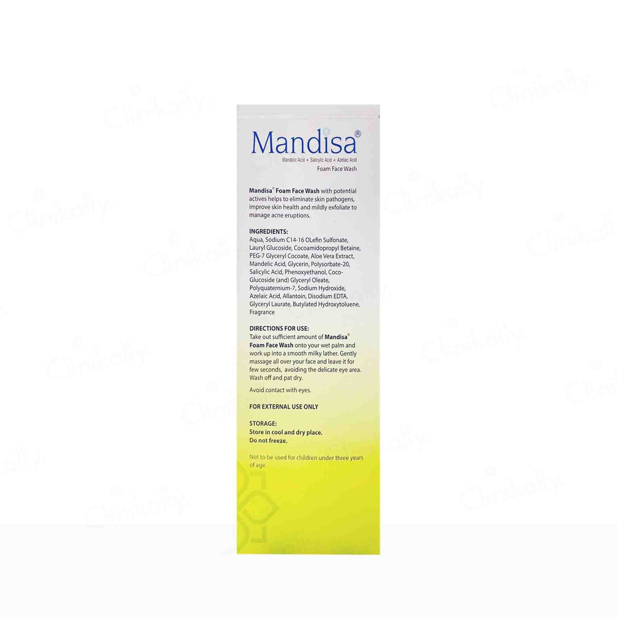 Mandisa Foam Face Wash
