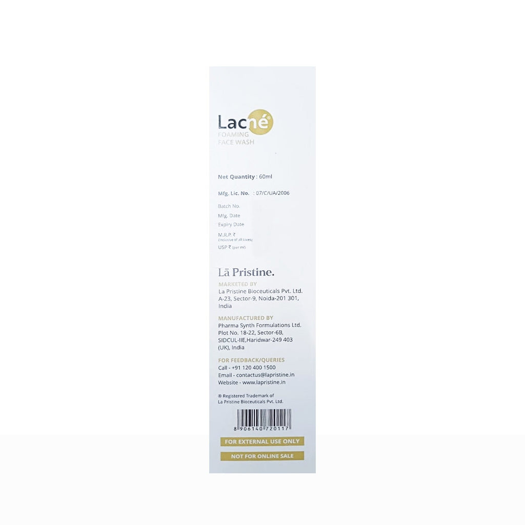 Lacne Foaming Face Wash