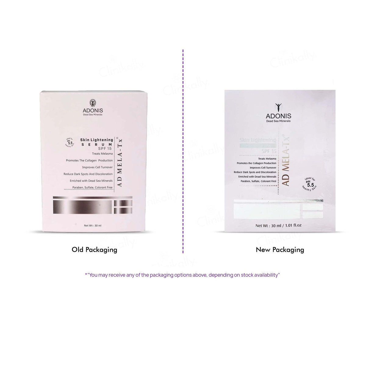 Adonis AD Mela-TX Skin Lightening Serum SPF 15