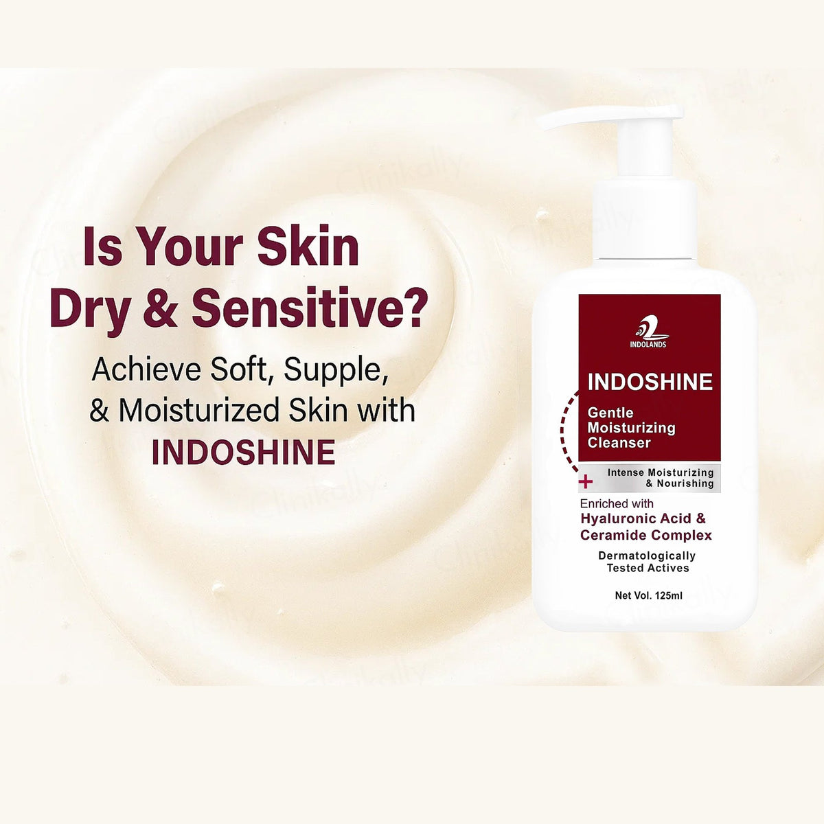 Indoshine Intense Moisturizing & Nourishing Gentle Cleanser