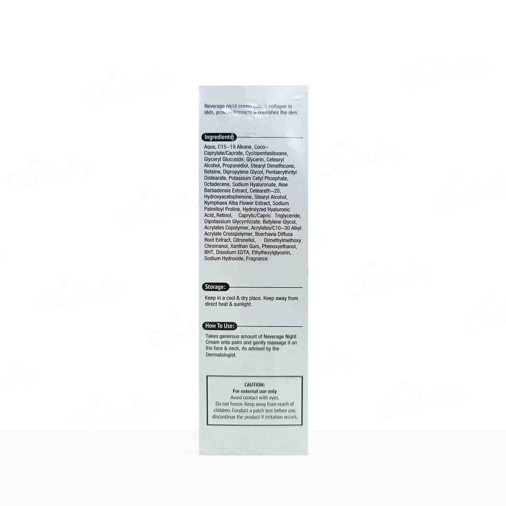 Neverage Night Anti Ageing Cream