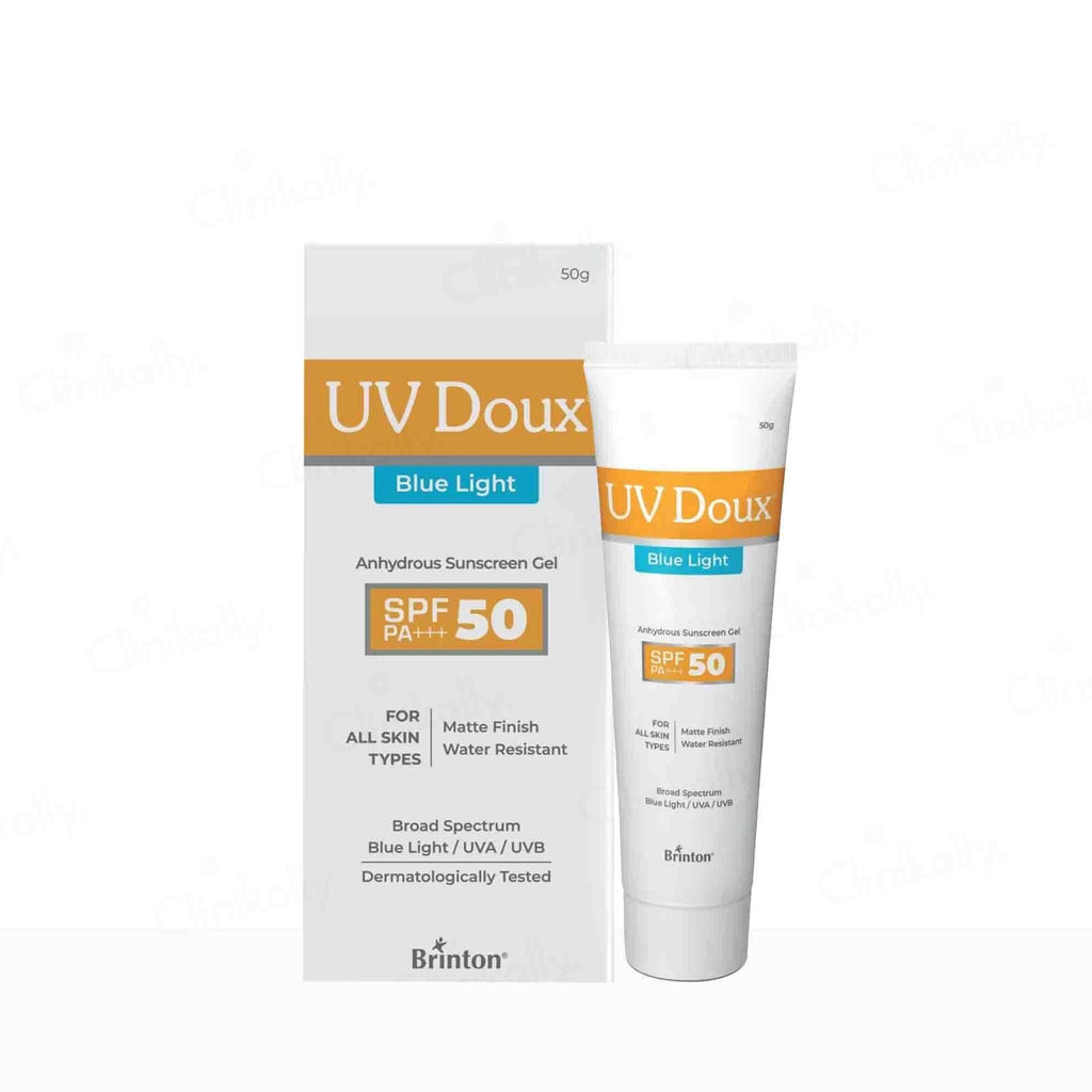 UV Doux Blue Light Anhydrous Sunscreen Gel SPF 50 PA+++