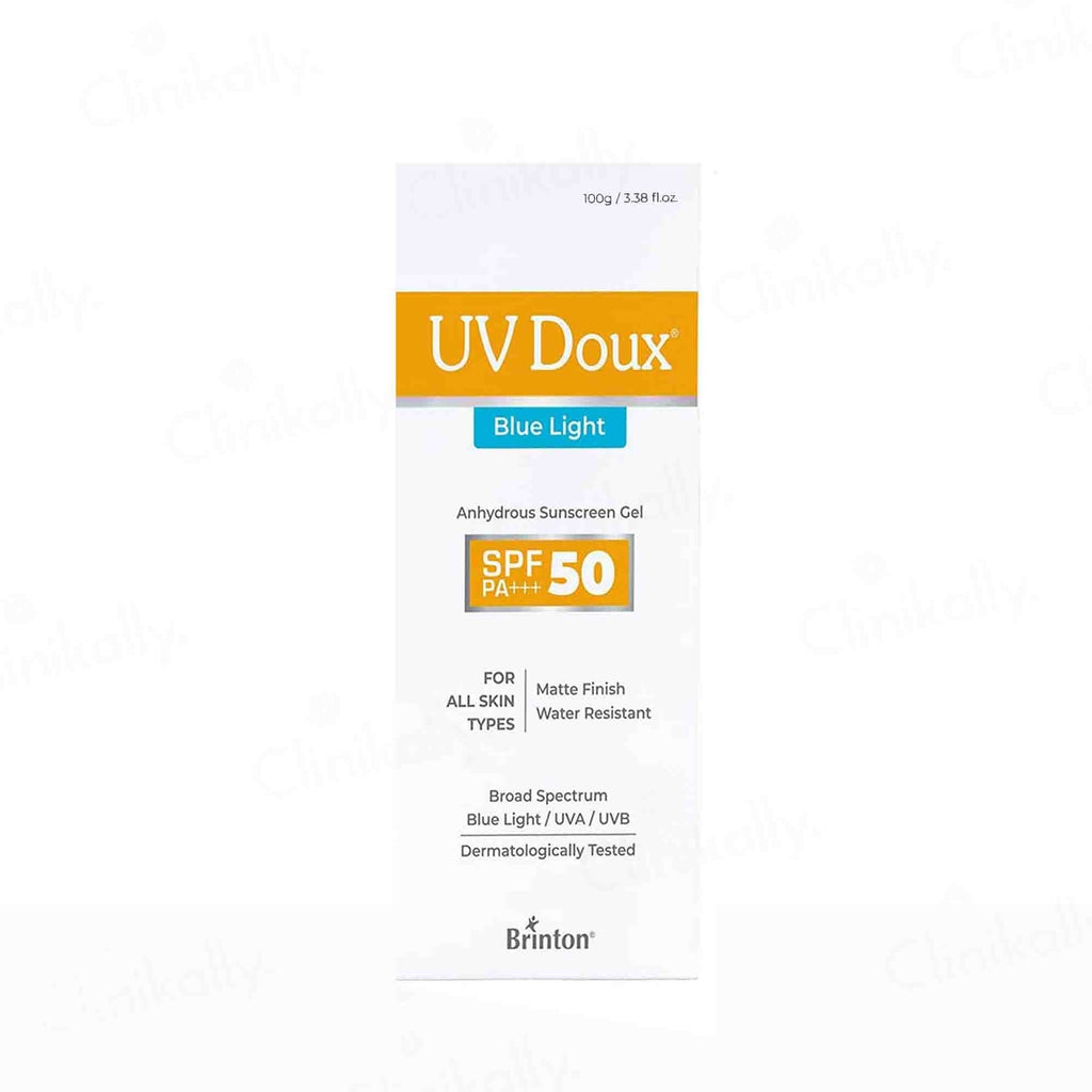 UV Doux Blue Light Anhydrous Sunscreen Gel SPF 50 PA+++