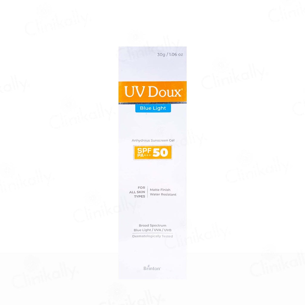 UV Doux Blue Light Anhydrous Sunscreen Gel SPF 50 PA+++