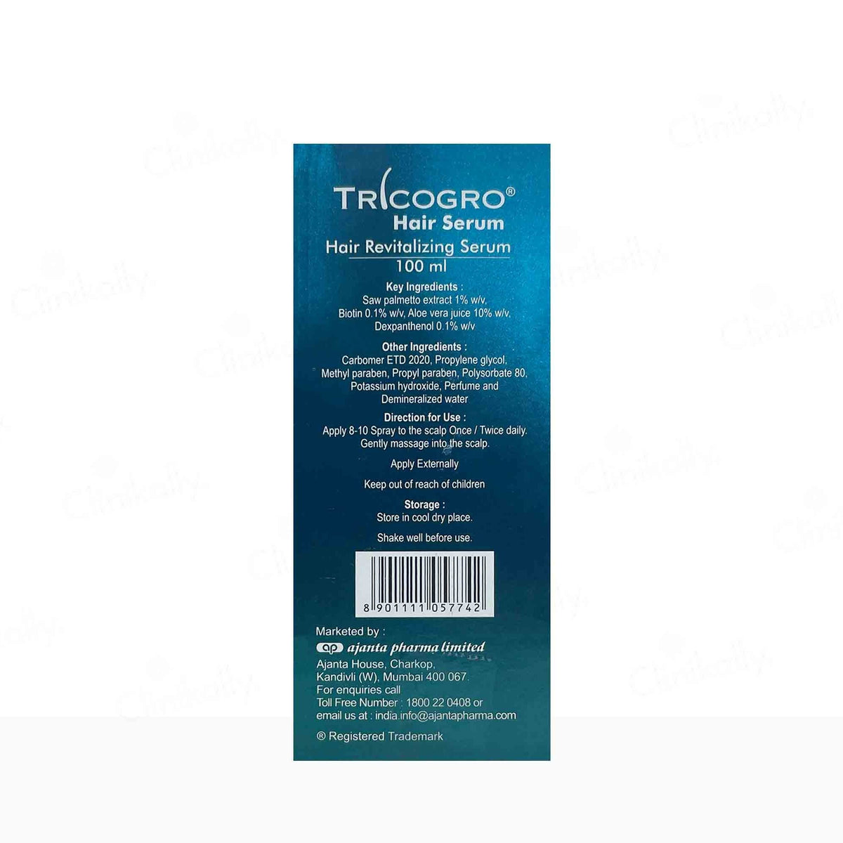 Tricogro Hair Revitalizing Serum