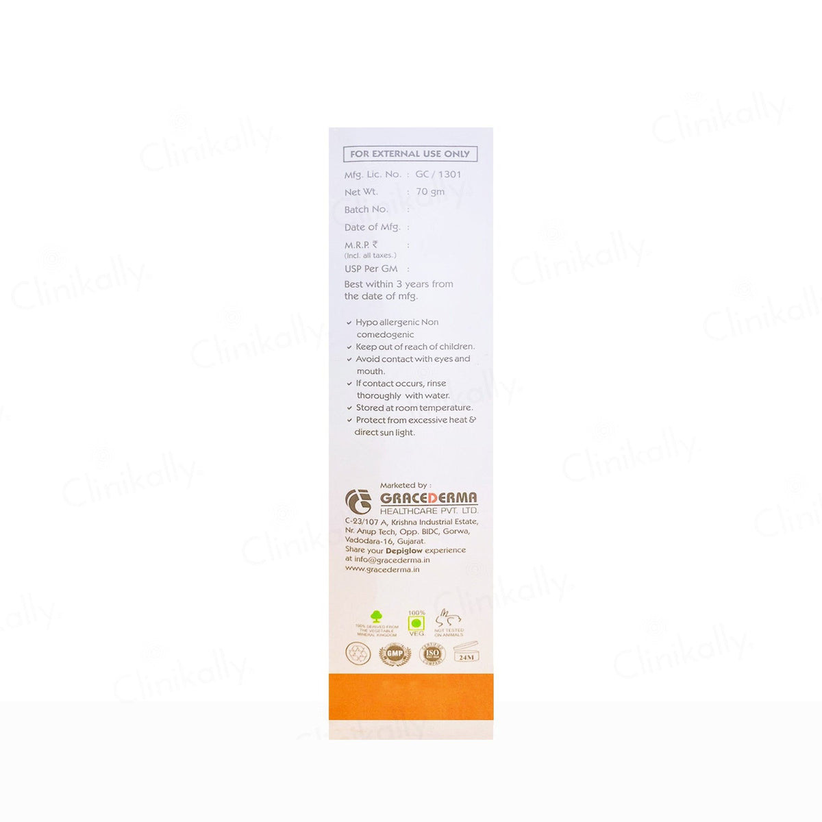 Depiglow Skin Whitening & Brightening Face Wash