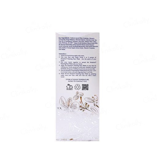 Actame F Foaming Face Wash