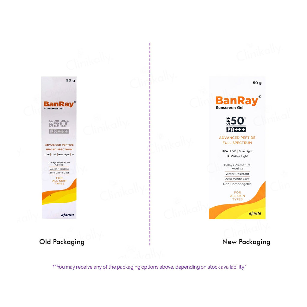 Banray Advanced Peptide Sunscreen Gel SPF 50+ PA+++