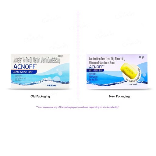 Acnoff Anti-Acne Bar For Oily Skin