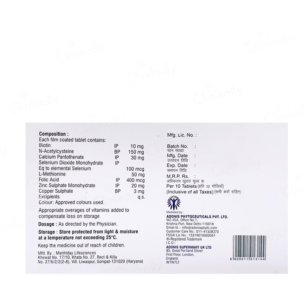 Adonis Biodens Tablet