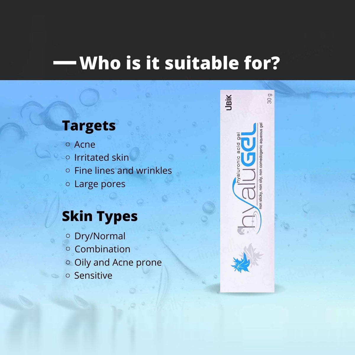 Hyalugel Hyaluronic Acid Gel