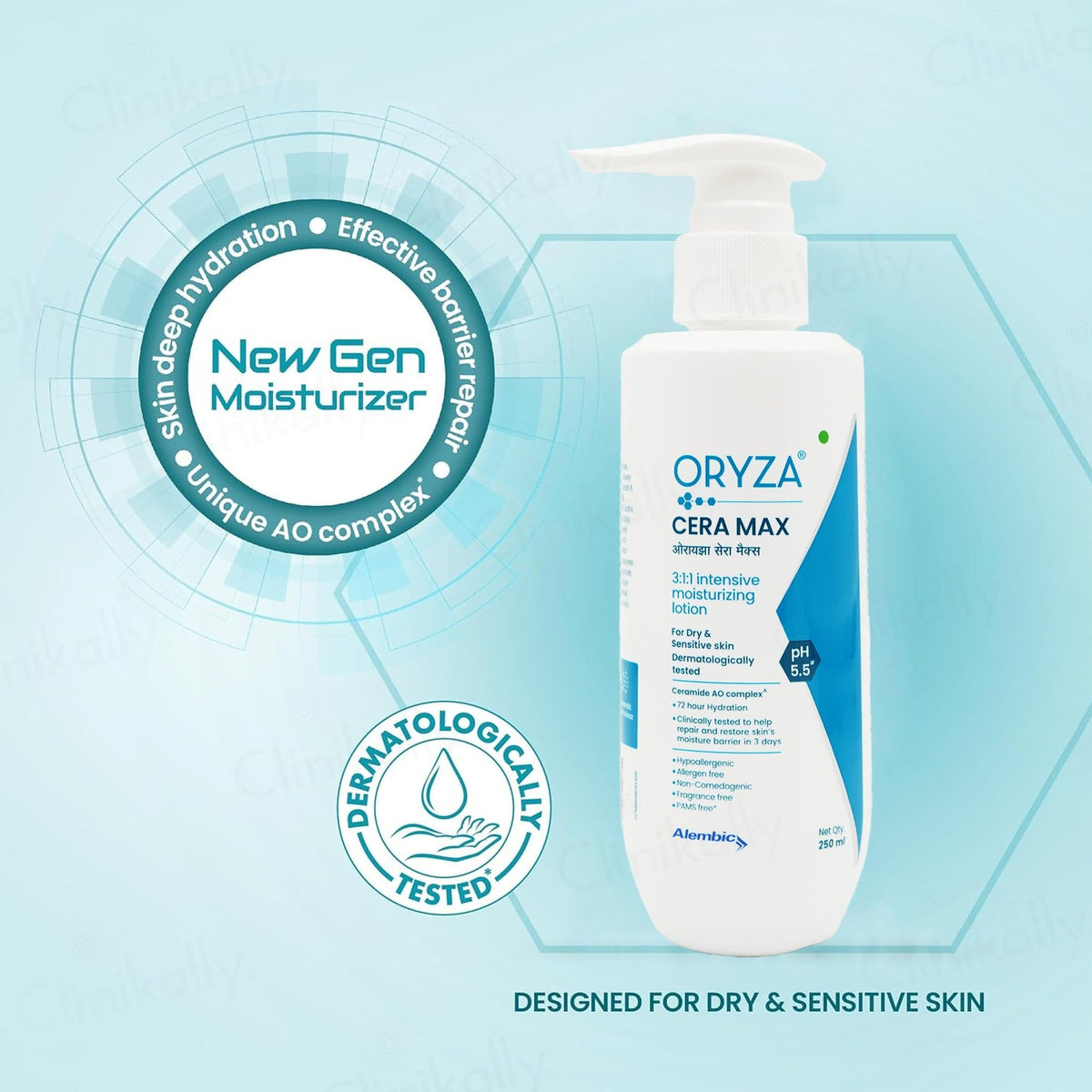 Oryza Cera Max Intensive Moisturizing Lotion