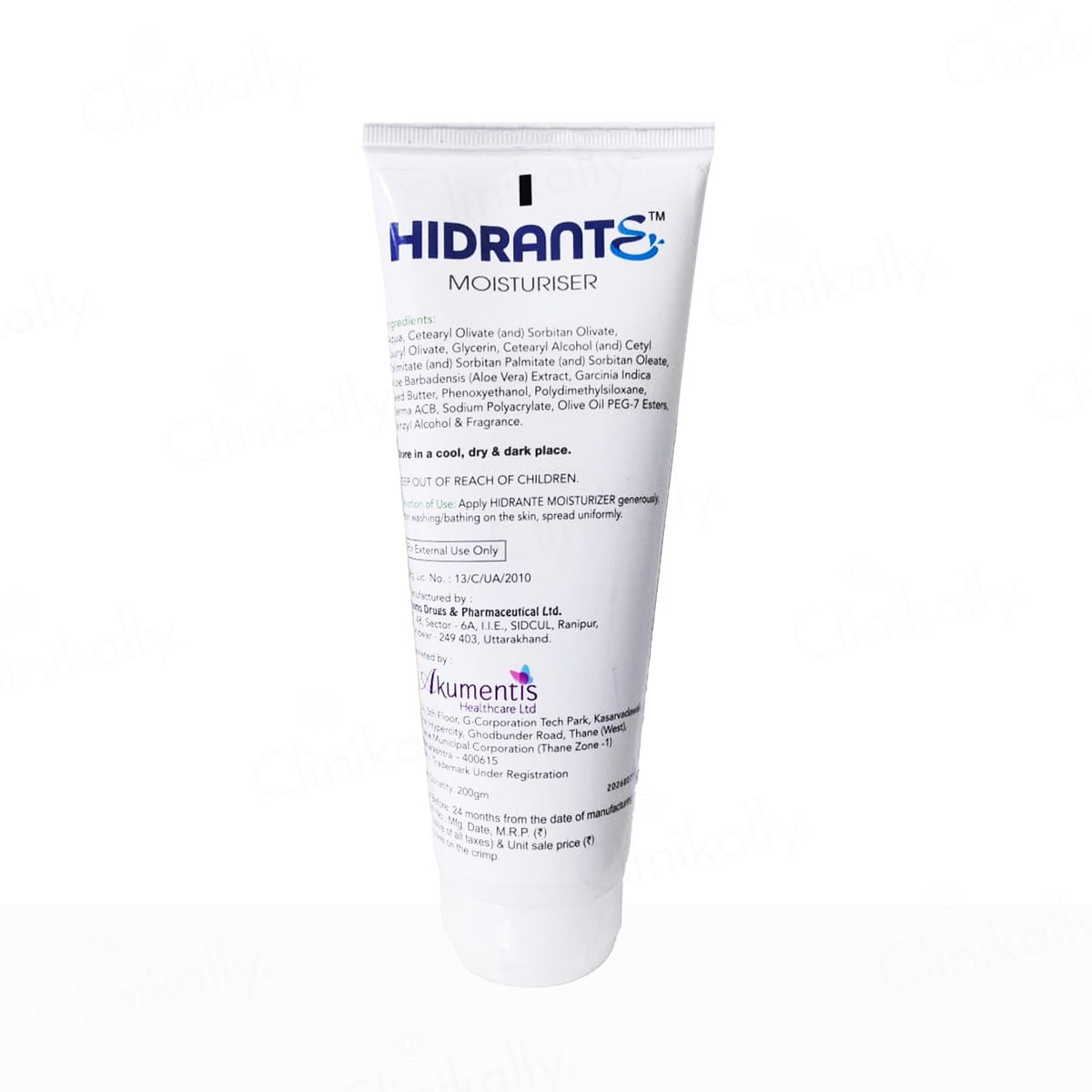Hidrante Moisturiser For Sensitive, Itchy & Dry Skin