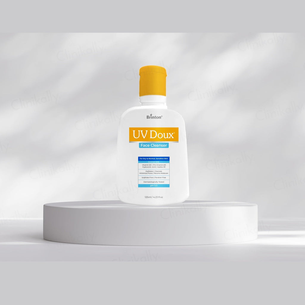 UV Doux Face Cleanser For Dry To Normal, Sensitive Skin