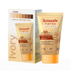 Solasafe Tinted Lightweight Mousse Sunscreen SPF 50 PA+++ (Ivory)