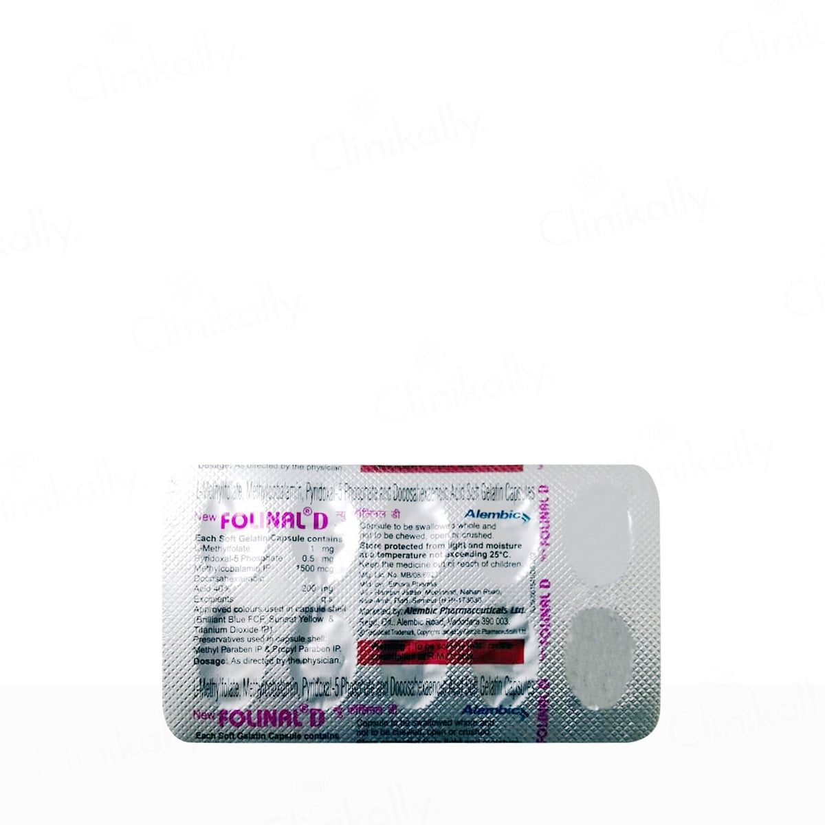 New Folinal-D Soft Gelatin Capsule