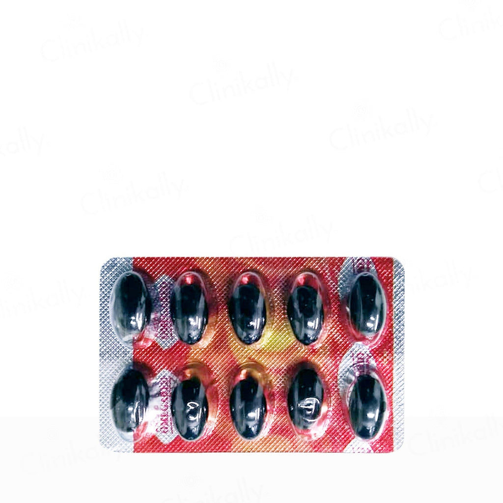 Omegared Nutraceutical Soft Gelatin Capsule