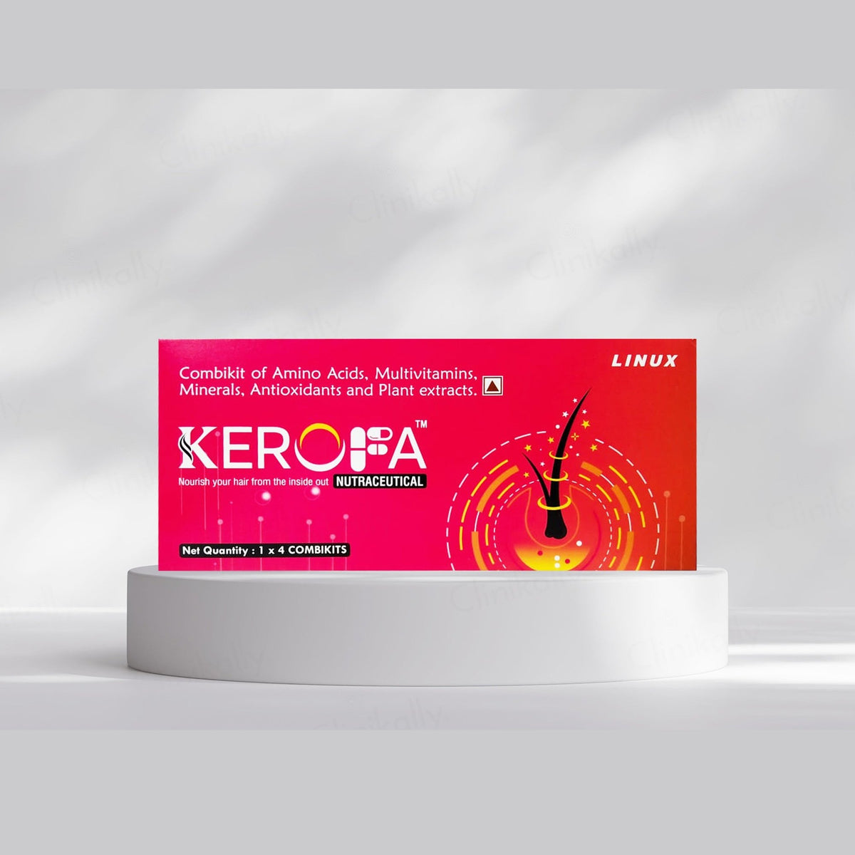 Kerofa Hair Growth Nutraceutical Supplement Combokit