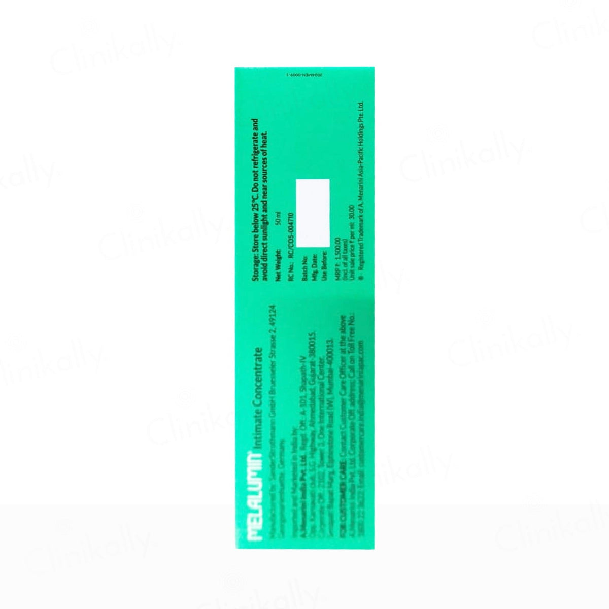 Melalumin Intimate Concentrate Depigmenting Cream