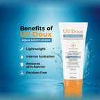 UV Doux Aqua Lightweight Moisturizer For Dry, Normal & Combination Skin