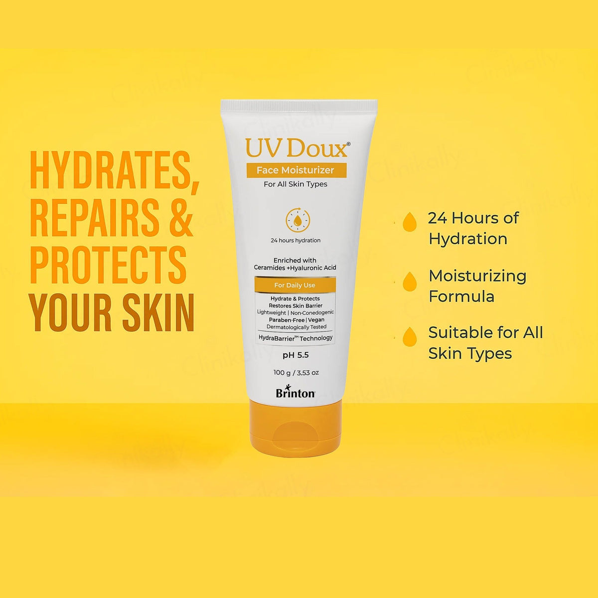 UV Doux Lightweight Face Moisturizer For All Skin Types