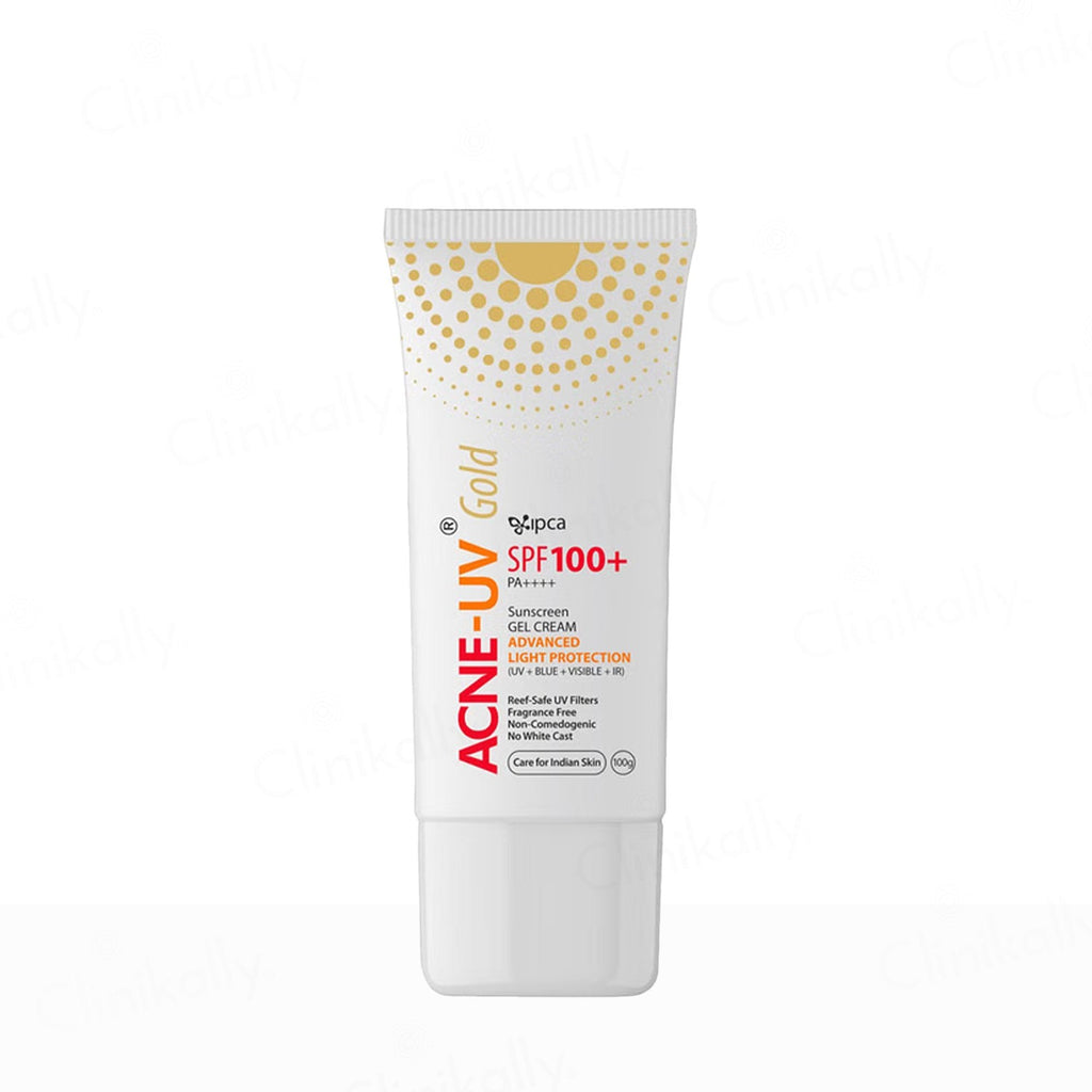 Acne-UV Gold Sunscreen Gel Cream SPF 100+ PA++++