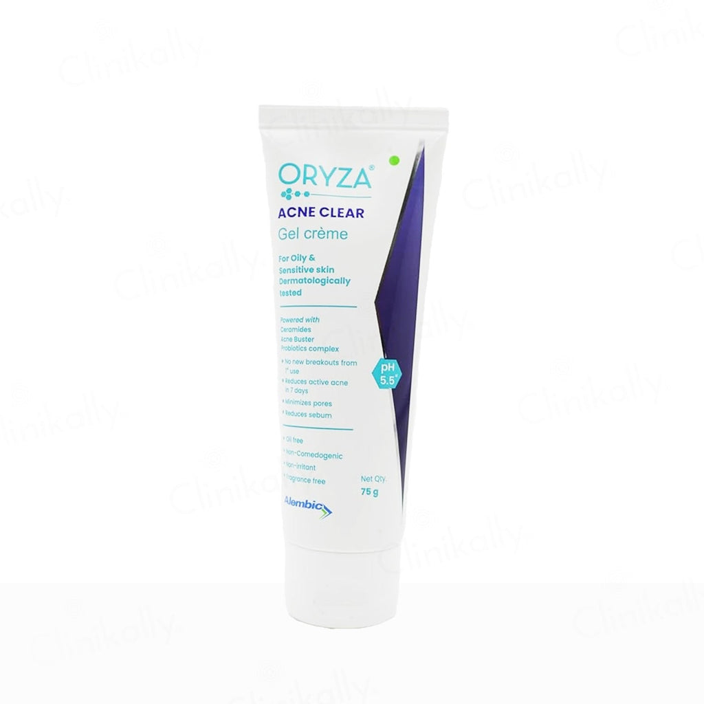 Oryza Acne Clear Gel Creme For Oily & Sensitive Skin
