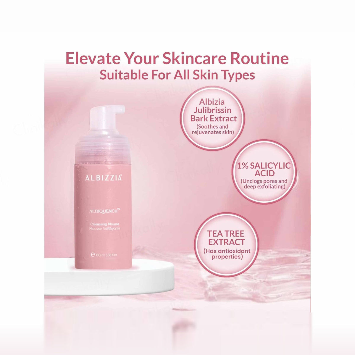 Albizzia Albiquench Cleansing Mousse