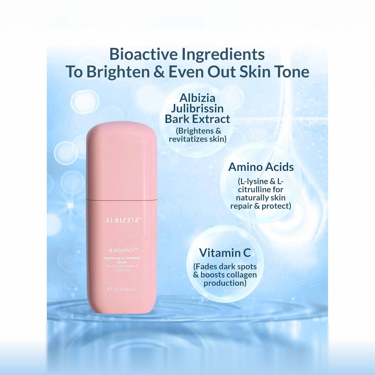 Albizzia Albiquench Brightening & Correcting Face Serum