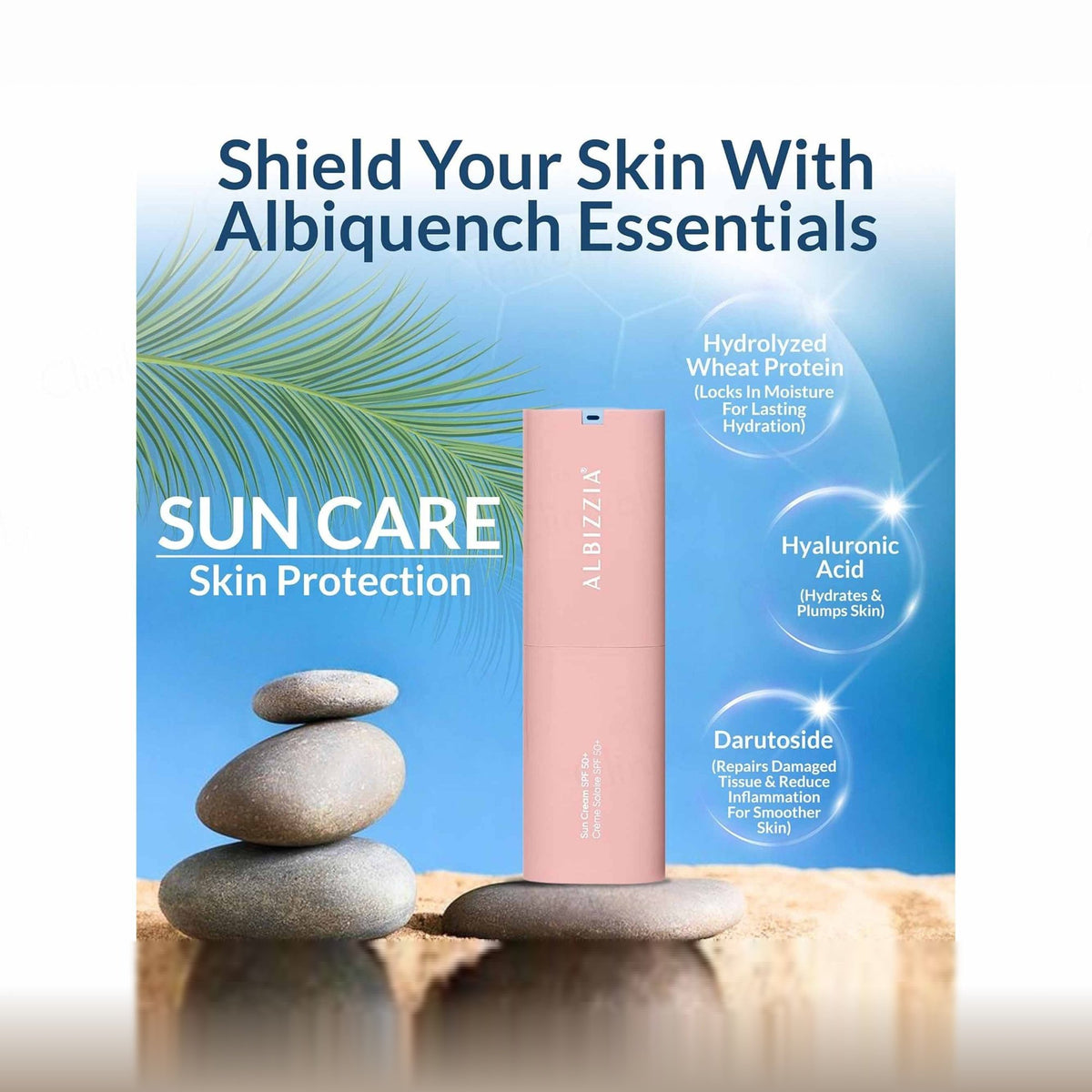 Albizzia Albiquench Sun Cream SPF 50+