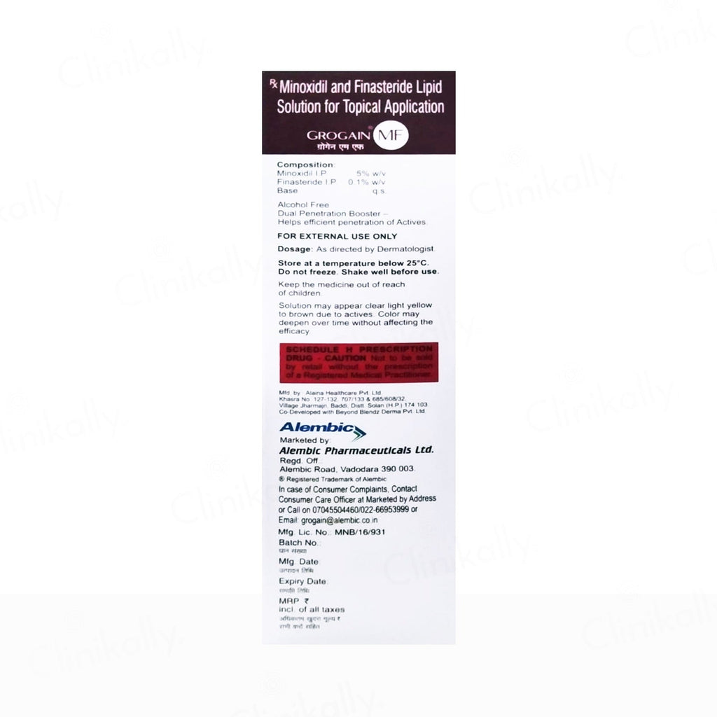 Grogain MF 5 Topical Solution