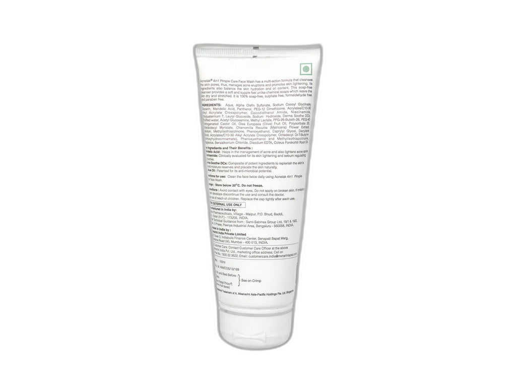 Acnelak 4 in 1 Pimple Care Face Wash