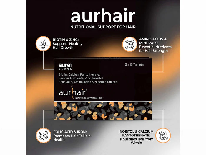 Aurhair Hair Nutritional Tablet